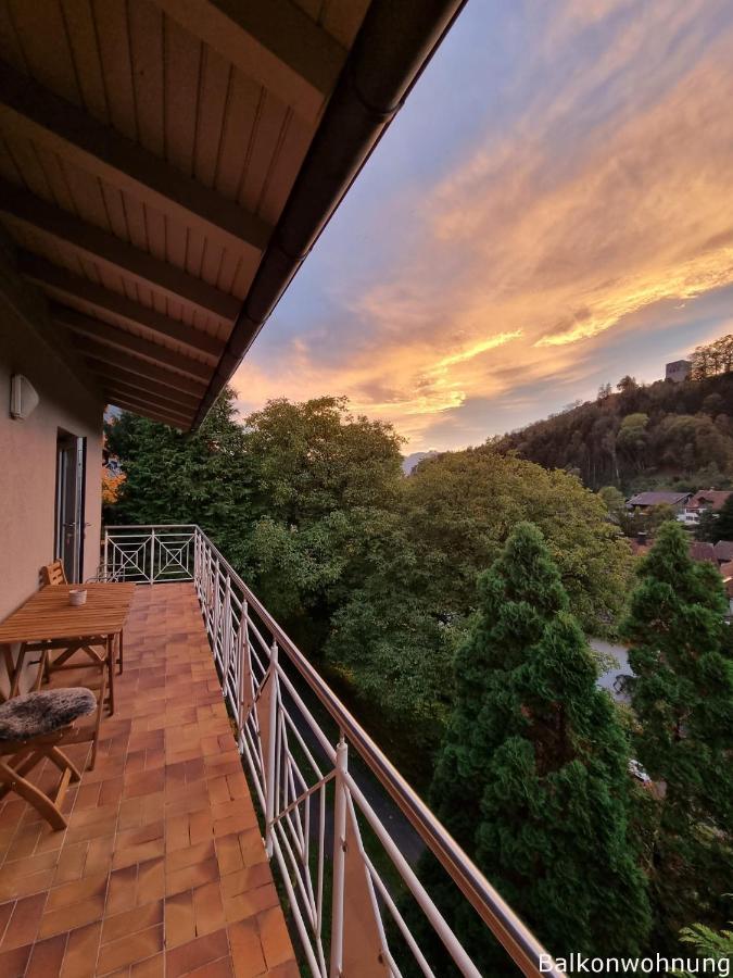 Ferienwohnung Tostner Burgblick Feldkirch Esterno foto